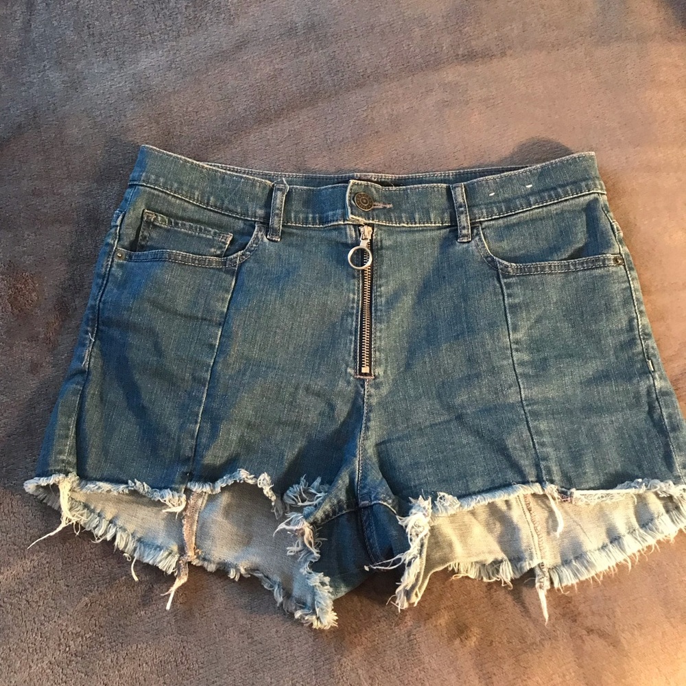 Express High Waisted Shorts